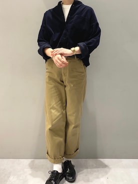 ふじやさん（レディース・161cm）の秋コーディネート