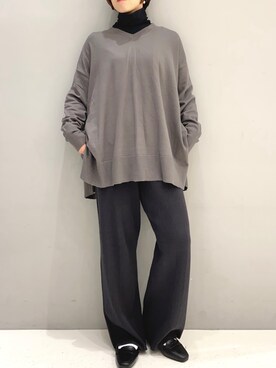 ふじやさん(レディース・161cm)の冬コーディネート