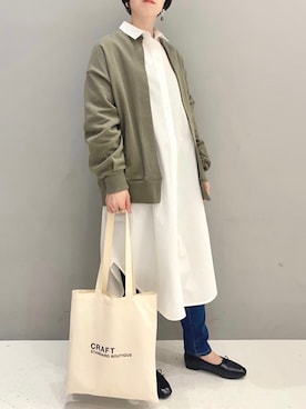 ふじやさん(レディース・161cm)の春コーディネート