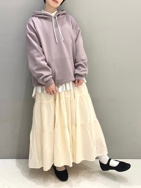 ふじやさん（レディース・161cm）の春コーディネート