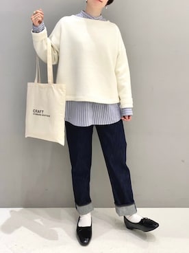 ふじやさん(レディース・161cm)の春コーディネート