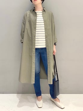 ふじやさん（レディース・161cm）の春コーディネート