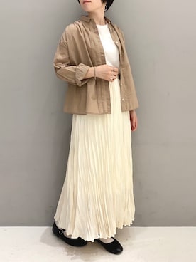 ふじやさん(レディース・161cm)の春コーディネート