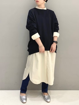 ふじやさん（レディース・161cm）の春コーディネート