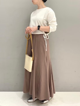 ふじやさん（レディース・161cm）の春コーディネート