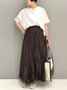 ふじやさん(レディース・161cm)の春コーディネート