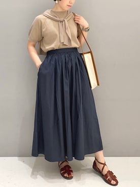 ふじやさん（レディース・161cm）の春コーディネート