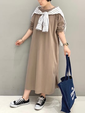 ふじやさん（レディース・161cm）の春コーディネート