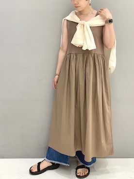 ふじやさん(レディース・161cm)の春コーディネート