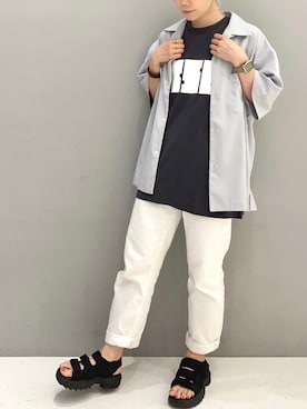 ふじやさん（レディース・161cm）の春コーディネート