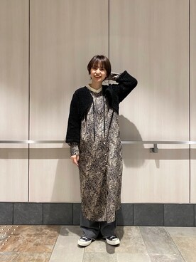 徳寄文香さん（レディース・162cm）の秋コーディネート