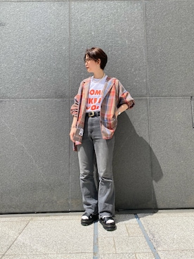 徳寄文香さん（レディース・162cm）の春コーディネート