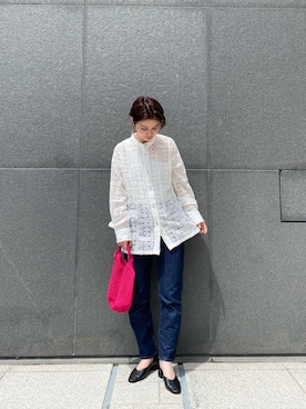 徳寄文香さん（レディース・162cm）の春コーディネート