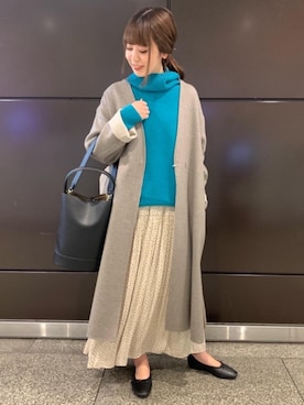 natsumiさん（レディース・162cm）の冬コーディネート