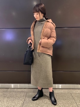 natsumiさん（レディース・162cm）の冬コーディネート