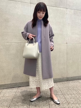 「一押しのアウタースタイル」｜「アイテム（その他シューズ）」を使った、natsumiさん（レディース・162cm）の冬コーディネート