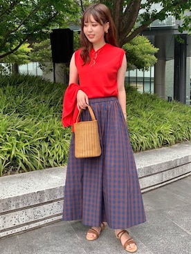 natsumiさん（レディース・162cm）の春コーディネート