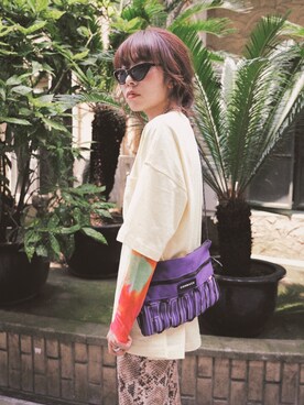 「Combackのアイテム」を使った、Viv_罐头さん（レディース・163cm）の夏コーディネート