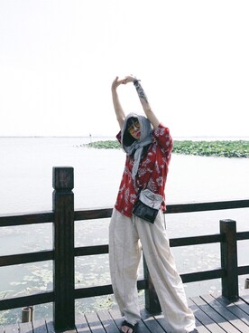 「Combackのアイテム」を使った、Viv_罐头さん（レディース・163cm）の秋コーディネート