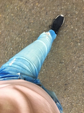 「Ameri（アメリ）のアイテム（スニーカー）」を使った、N.Y.さん（レディース・158cm）の春コーディネート