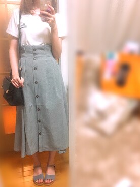 「フットネイル」｜みむさん（レディース・162cm）の夏コーディネート