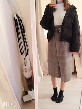「お気に入りコーデ」｜「アイテム（ジャケット/アウター）」を使った、みむさん（レディース・162cm）の秋コーディネート