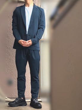 「IVXLCDM（アイヴィーエックスエルシーディエム）のアイテム」を使った、zzz……さん（メンズ・170cm）の夏コーディネート