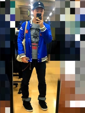 「seedleSs（シードレス）のアイテム」を使った、アナーキー田中さん（メンズ・171cm）の秋コーディネート