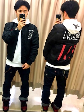 アナーキー田中さんのコーディネート