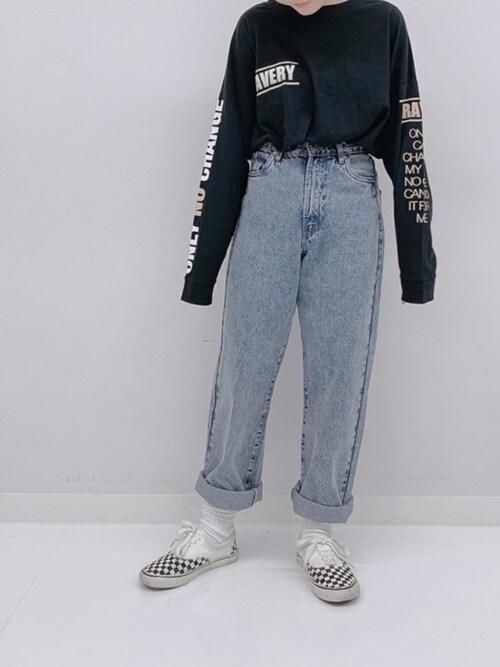 Yokopi Anap Online Official Anapのtシャツ カットソーを使ったコーディネート Wear