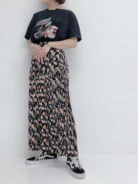 「Factor=（ファクターイコール）のアイテム（スカート）」を使った、yokopiさん（レディース・150cm）の春コーディネート