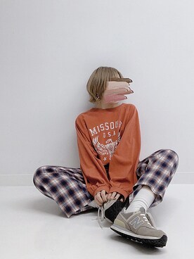 「Factor=（ファクターイコール）のアイテム（トップス）」を使った、yokopiさん（レディース・150cm）の春コーディネート