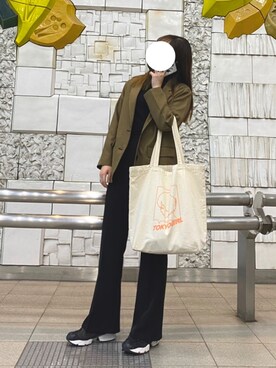 「LOWRYS FARM（ローリーズファーム）のアイテム（セットアップ）」を使った、mさん（レディース・163cm）の秋コーディネート