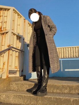 「2021年」｜mさん（レディース・162cm）の冬コーディネート