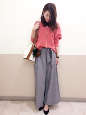DouDou_STAFFさん（レディース・157cm）の冬コーディネート