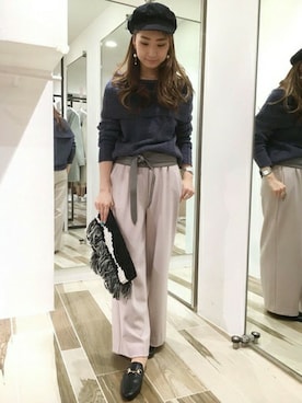 DouDou_STAFFさん（レディース・157cm）の冬コーディネート