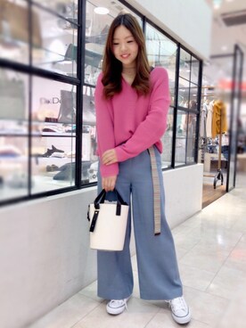 DouDou_STAFFさん（レディース・157cm）の春コーディネート