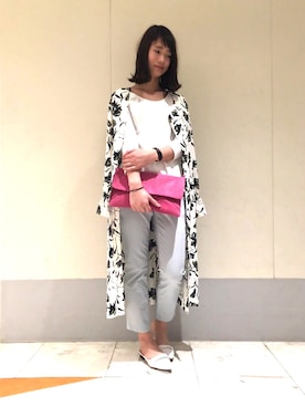 「Viflan（ヴィフラン）のアイテム」を使った、DouDou_STAFFさん（レディース・157cm）の春コーディネート