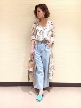 DouDou_STAFFさん（レディース・157cm）の夏コーディネート