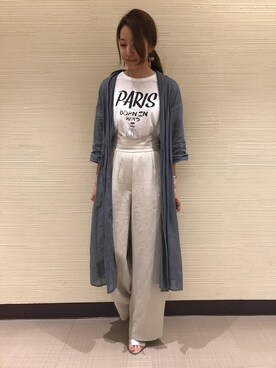 DouDou_STAFFさん（レディース・157cm）の夏コーディネート