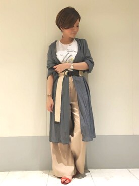 DouDou_STAFFさん(レディース・157cm)の夏コーディネート