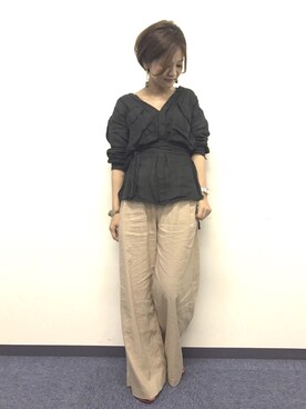 DouDou_STAFFさん（レディース・157cm）の夏コーディネート