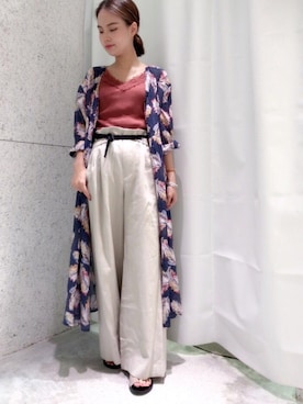 DouDou_STAFFさん（レディース・157cm）の夏コーディネート