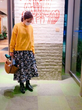 ukiさん（レディース・154cm）の秋コーディネート