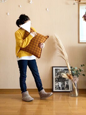 ukiさん（レディース・154cm）の冬コーディネート