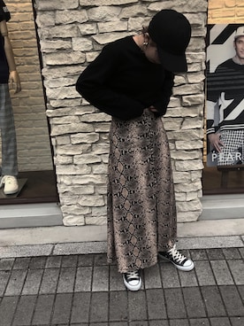 「ユナイテッドアローズ」｜「アイテム（スウェット）」を使った、sayakaさん（レディース・152cm）の秋コーディネート