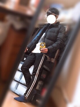 「JOURNAL STANDARD relume（ジャーナルスタンダード　レリューム）のアイテム（ダウンジャケット/コート）」を使った、キイダさん（メンズ・165cm）の冬コーディネート