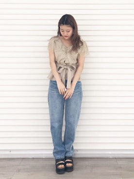 kabataさん（レディース・149cm）の春コーディネート