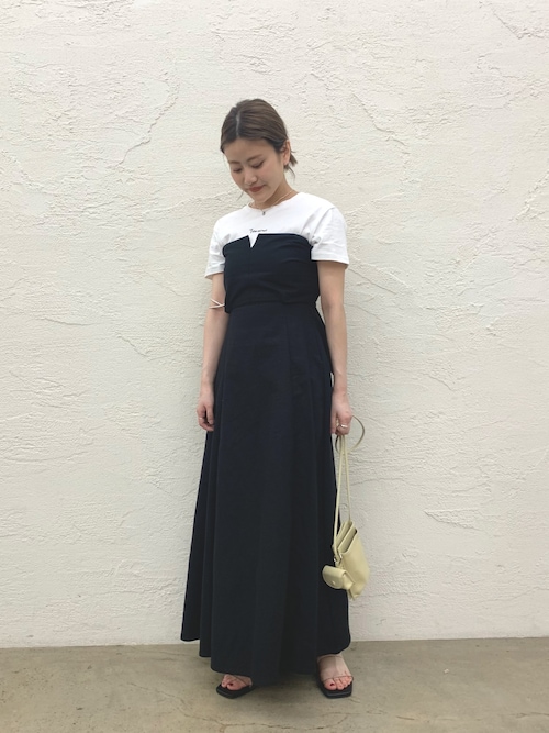 Kabata Baseyard Mystic原宿店 Mysticのシャツワンピースを使ったコーディネート Wear