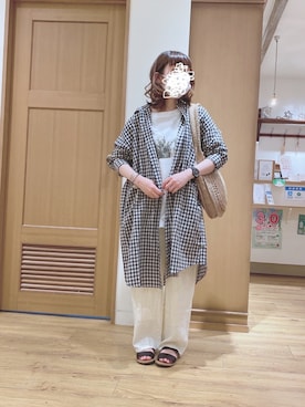 ちば𓍯さん（レディース・151cm）の春コーディネート